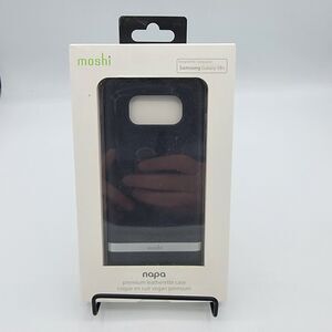 MOSHI Napa Vegan Leather Case for Samsung Galaxy S8+ Plus in Black